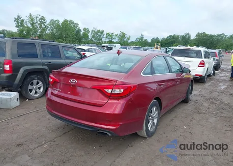 2016 Hyundai Sonata Se из США, поврежденный, VIN 5NPE24AF0GH340238